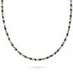 NECKLACE MADE WITH CRYSTAL AND STEEL BEADS ANARTXY