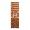 FULAR DE SEDA PONGE PATTERN MIX NARANJA CODELLO