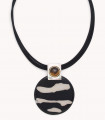 COLLAR ZEBRA NATURE BIJOUX