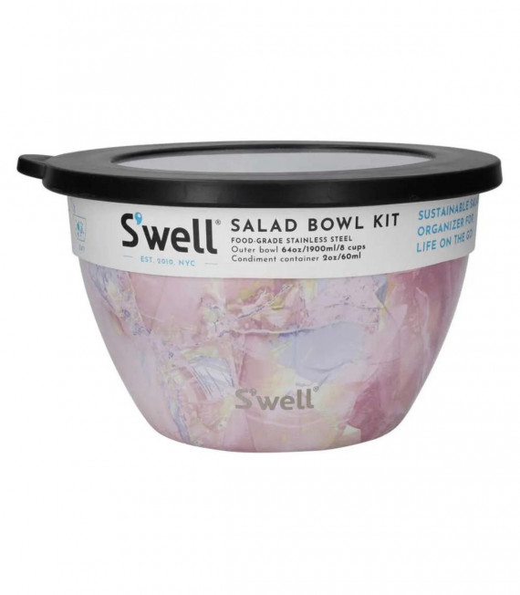 KIT DE ENSALADA SWELL GEODE ROSE 1,9L