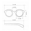 copy of GAFAS DE SOL OKKIA LAURO ROUND NEGRO