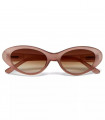 GAFAS DE SOL OKKIA LINA TRANSPARENT ROSE