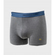 BOXER ALGODON BIO GRIS CHINE BILLY BELT