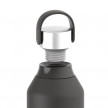 BOTELLA INOX. SERIE 2 NEGRO 500ML CHILLY'S