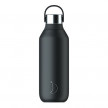 BOTELLA INOX. SERIE 2 NEGRO 500ML CHILLY'S