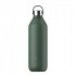 BOTELLA INOX. SERIE 2 VERDE PINO 500ML CHILLY'S