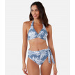 BRAGUITA BIKINI DELTIA HIGH WAIST BLUE BARTS AMSTERDAM