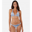 TOP BIKINI DELTIA TRIANGLE HALTER BLUE BARTS AMSTERDAM